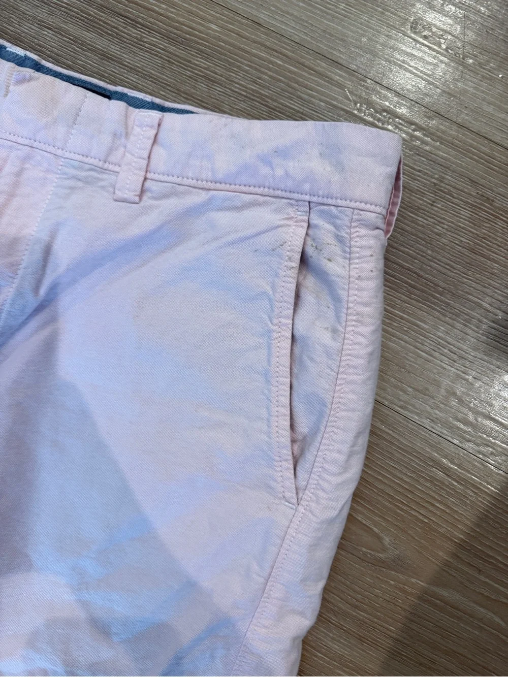 J. Crew Light Pink Flat Front Cotton Shorts